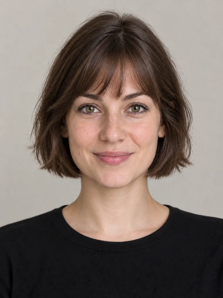 French bob - krótkie
