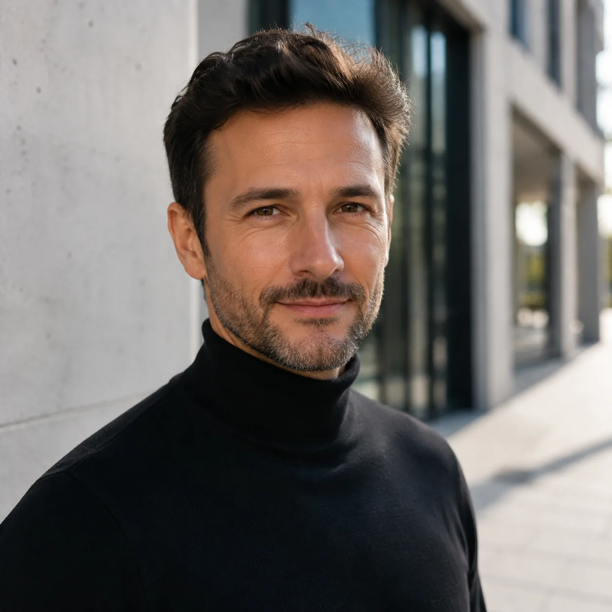 Zdjęcie profilowe do social media AI: profil do x z minimalistycznym