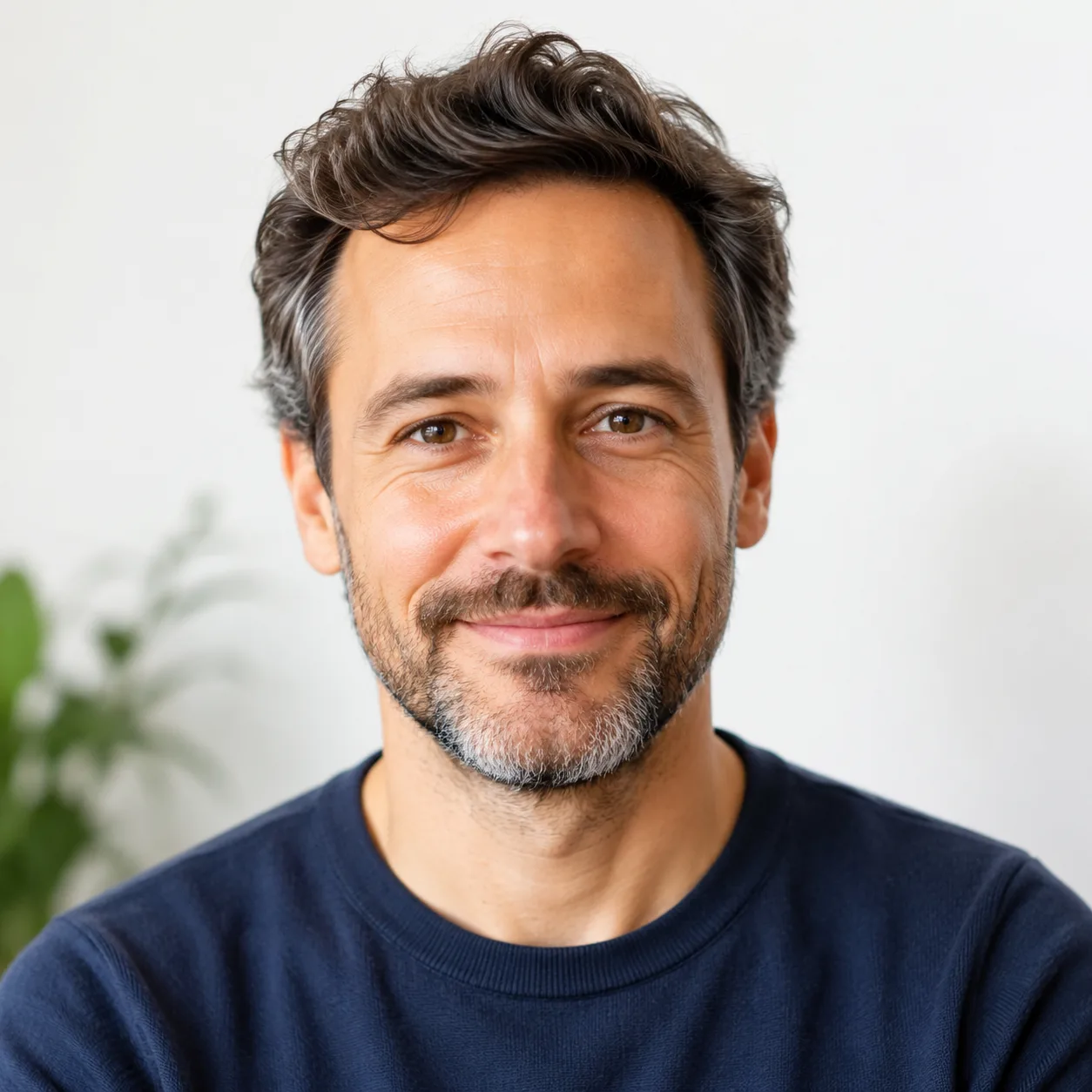 Zdjęcie profilowe do social media AI: zdjęcie do slacka przyjazny headshot