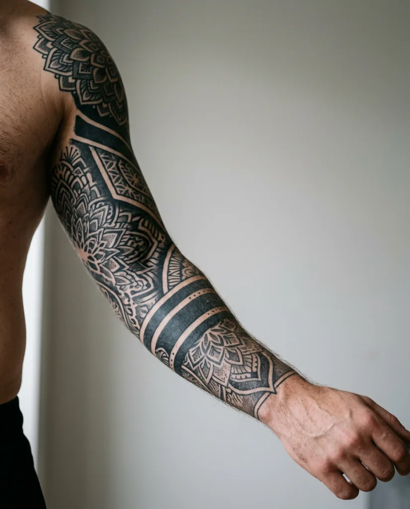 Rękaw blackwork - rękaw