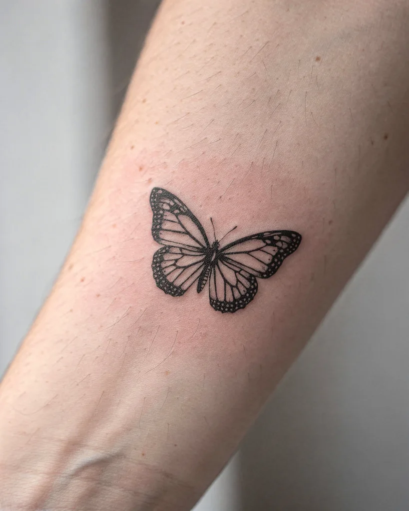 Motyl - przedramię