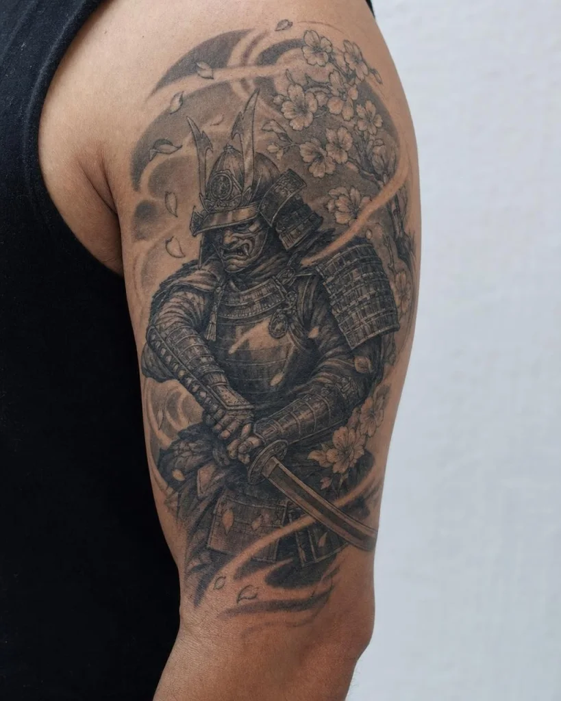 Samuraj - ramię