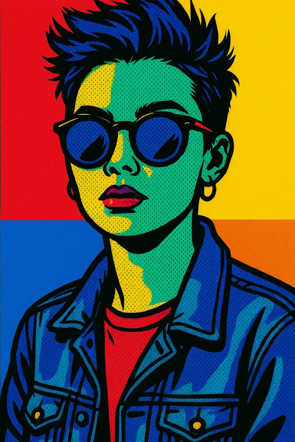 Portret Pop-Art